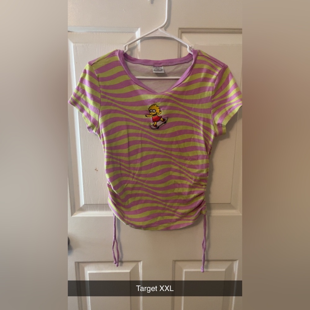 Target vintage lisa simpson baby doll shirt xxl